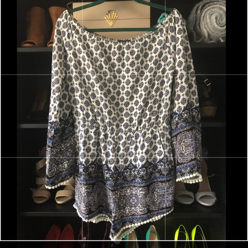 Off the Shoulder Romper